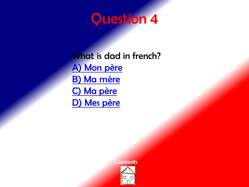 What Is Dad In French