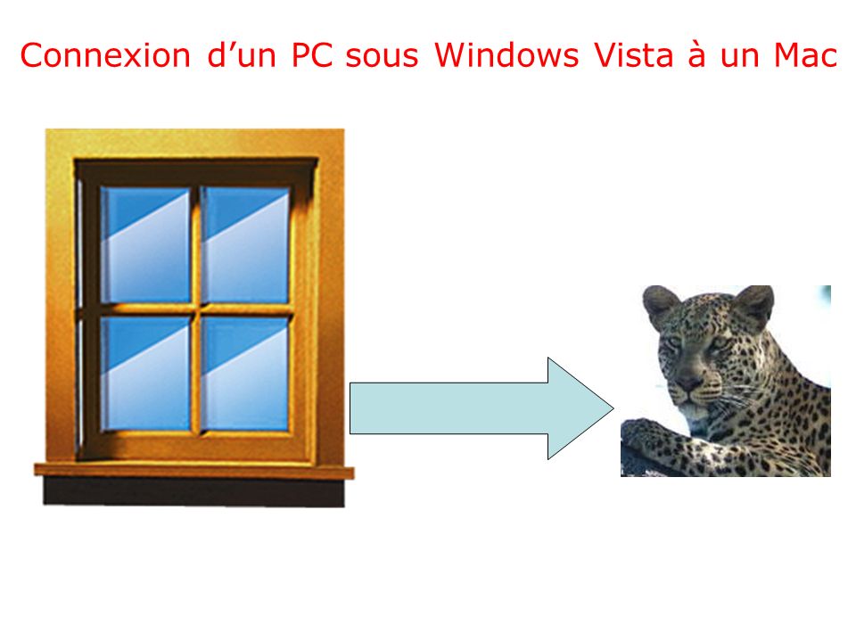 Connexion dun PC sous Windows Vista à un Mac