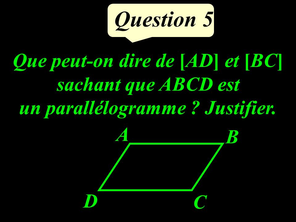 Question 4 Calculer ce que lon peut calculer à partir des données de la figure suivante : E F G 3 cm 4 cm