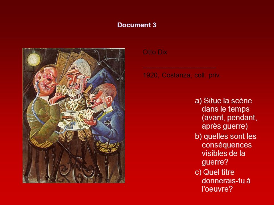Otto Dix , Costanza, coll.