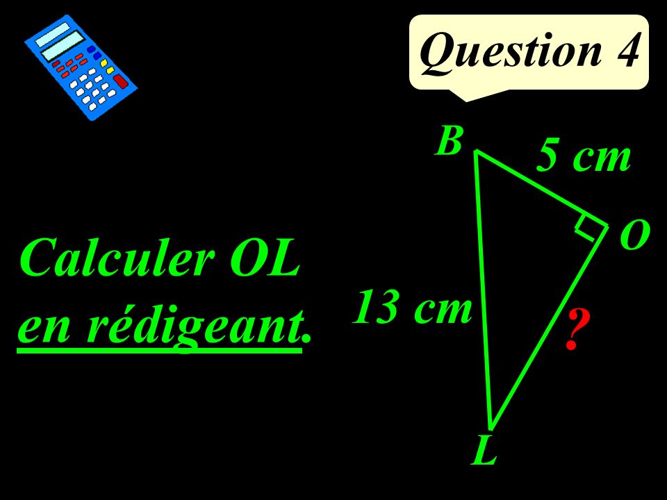 Question 3 Résoudre : -7x - 5 = 9