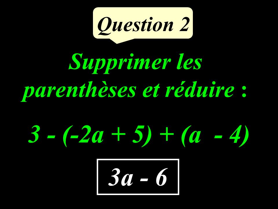 Question (-23) = 12
