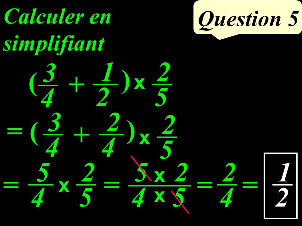 Question Calculer : + 15 = = -29
