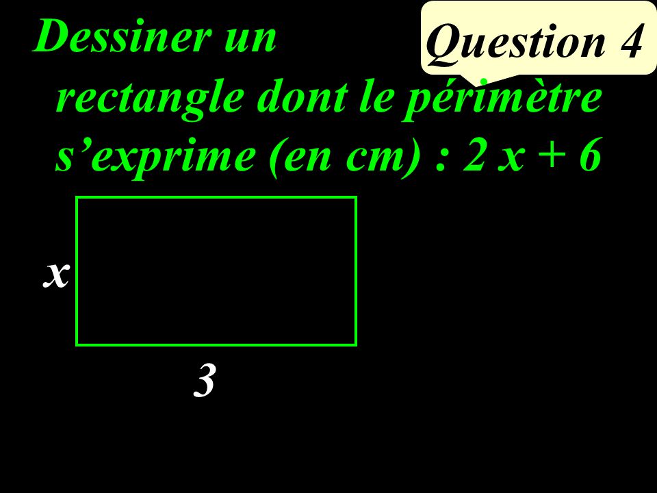 Question 3 Si un quadrilatère est un losange, alors tous ses côtés sont de la même longueur CAB est un triangle isocèle en B ABCD est un losange de centre O