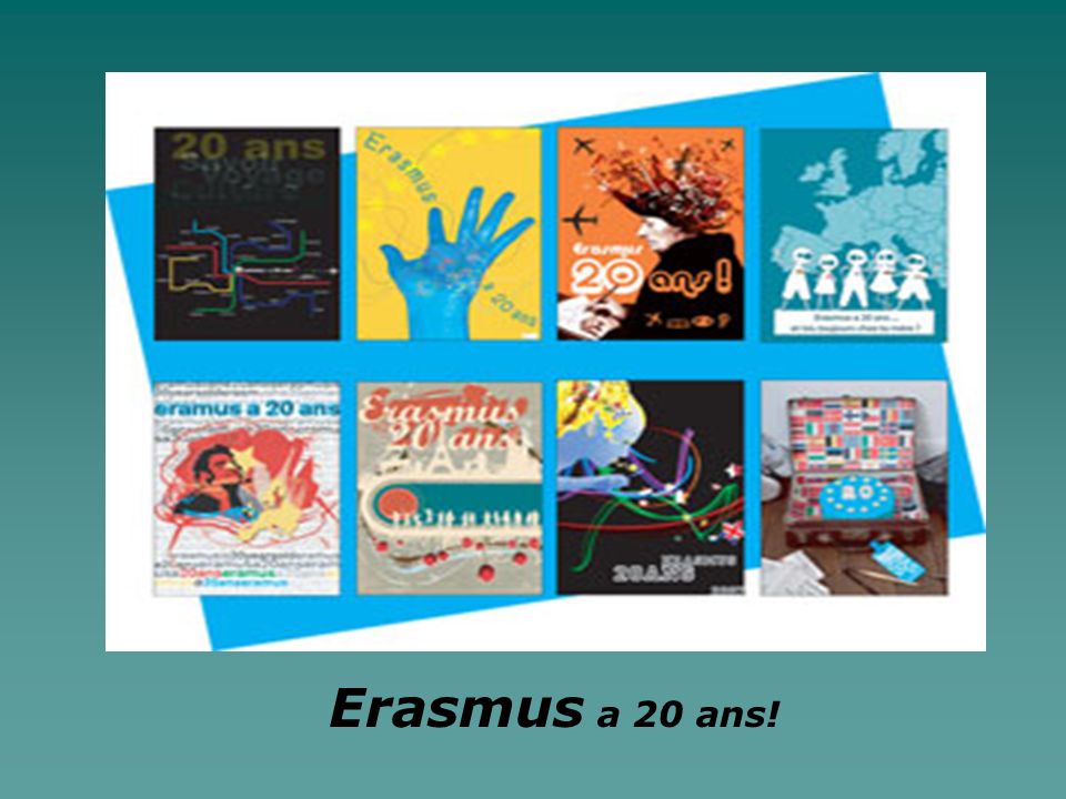 Erasmus a 20 ans!