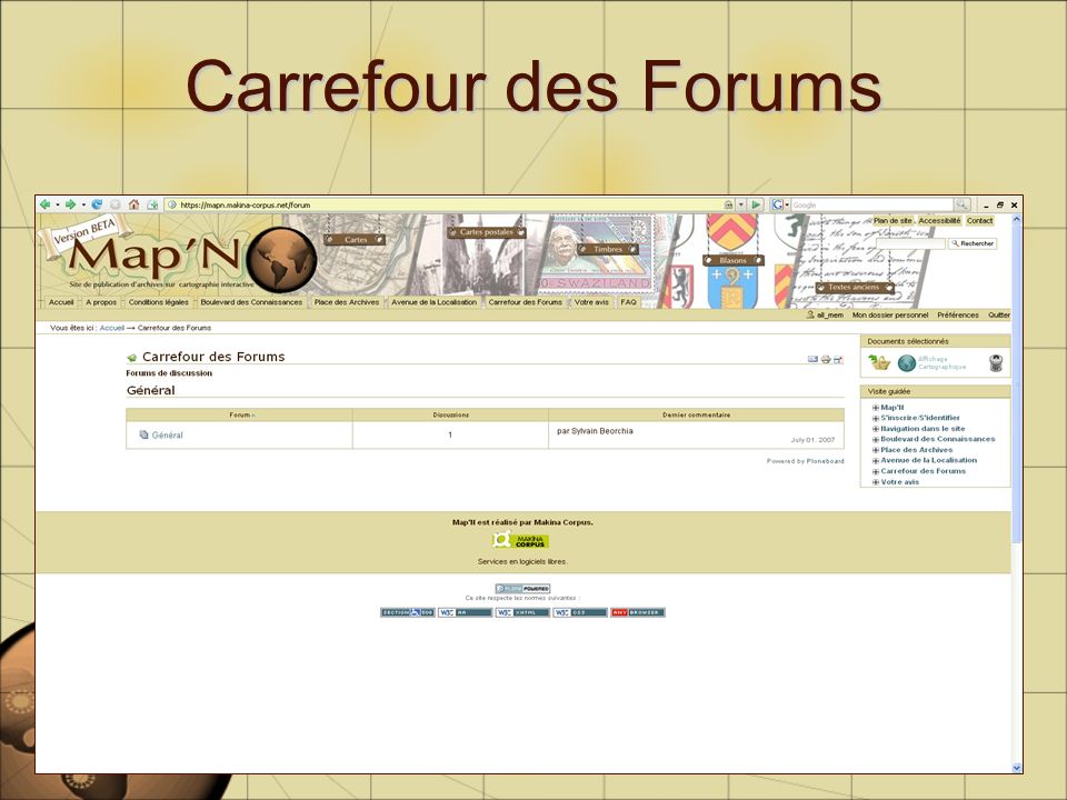 Carrefour des Forums