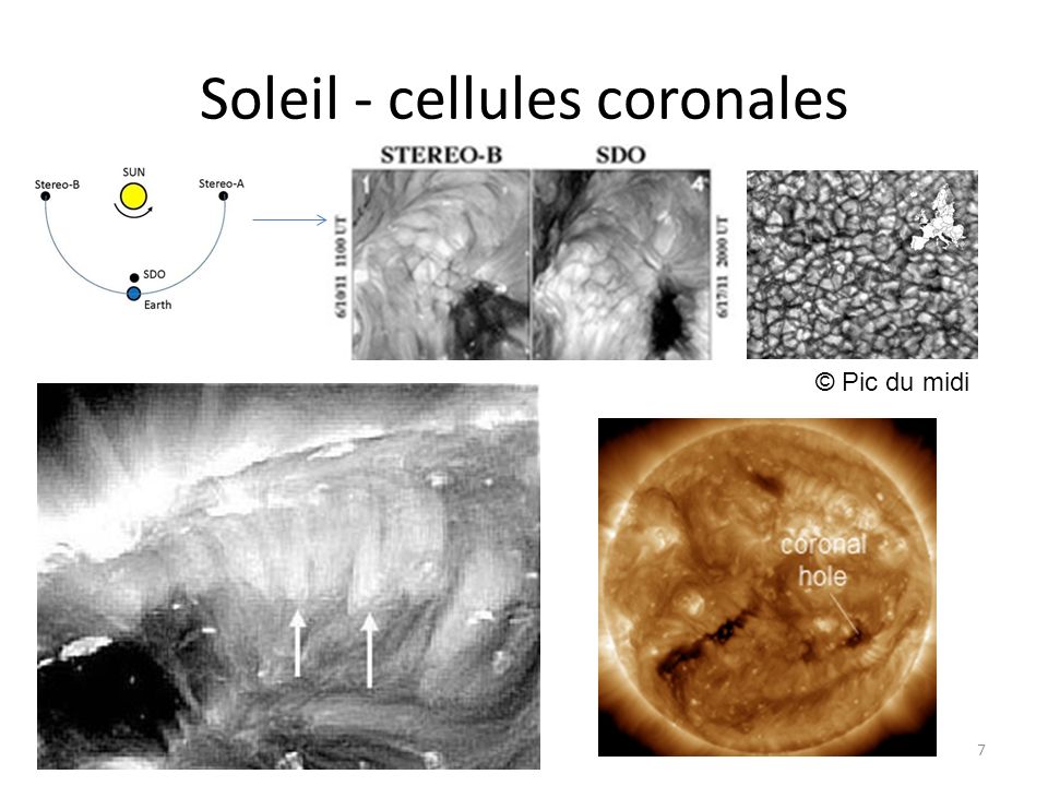 Soleil - cellules coronales 7 © Pic du midi