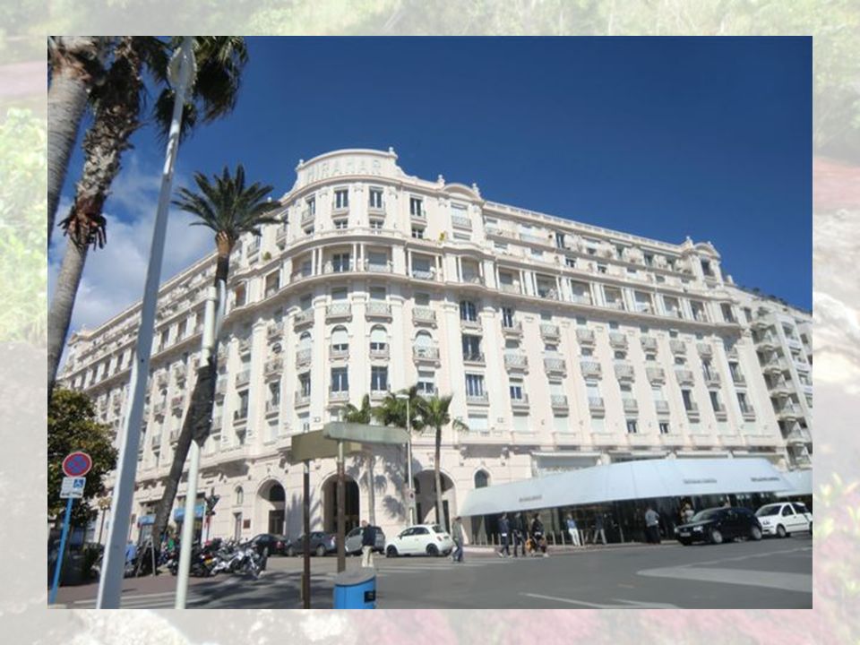 hôtel InterContinental Carlton de Cannes est un palace construit en 1911.