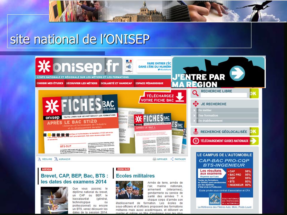site national de lONISEP
