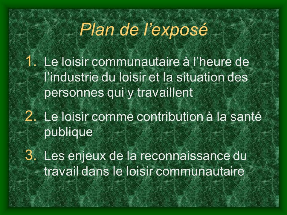 Plan de lexposé 1.