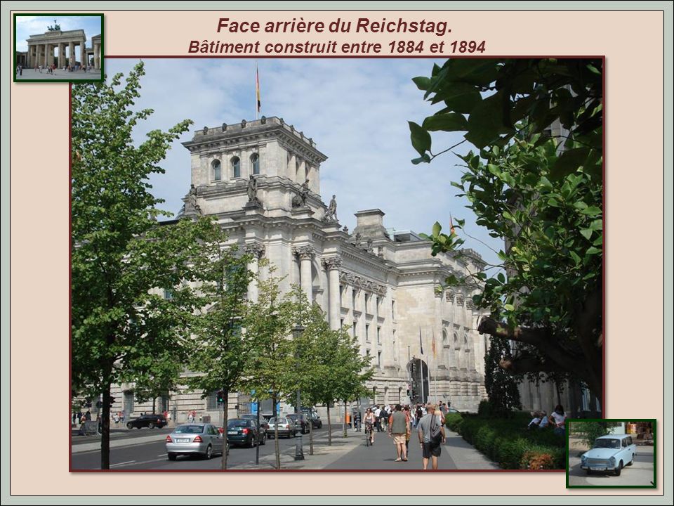 Le Reichstag.