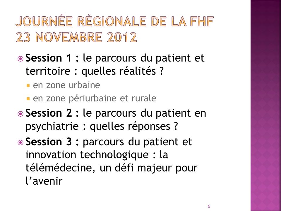 Session 1 : le parcours du patient et territoire : quelles réalités .