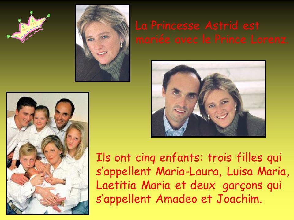 Le Prince Philippe est marié avec la Princesse Mathilde.