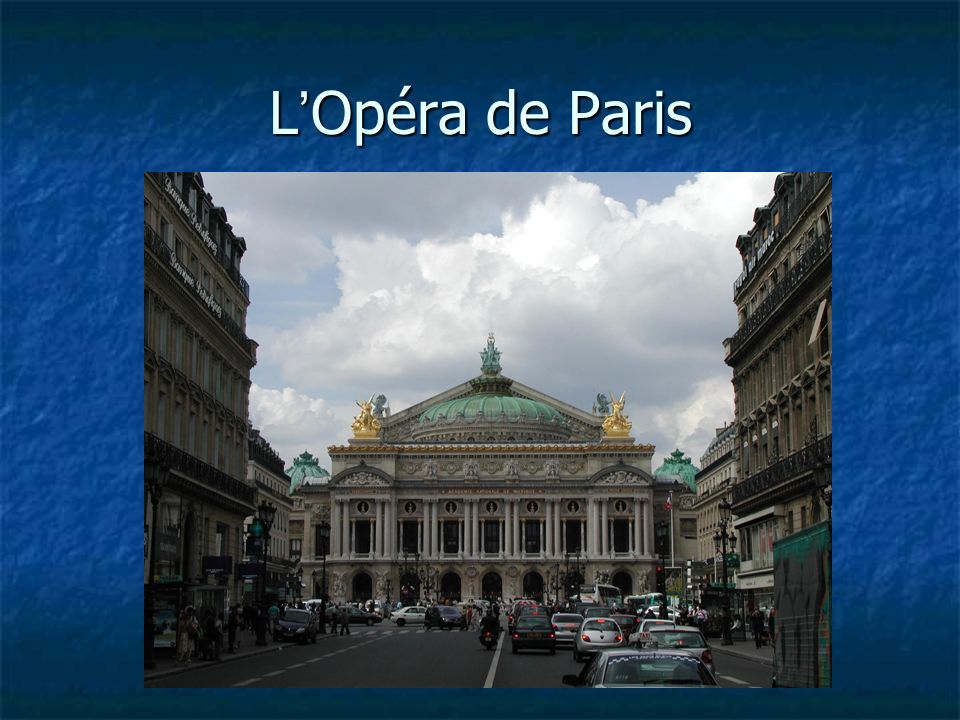 L Opéra de Paris