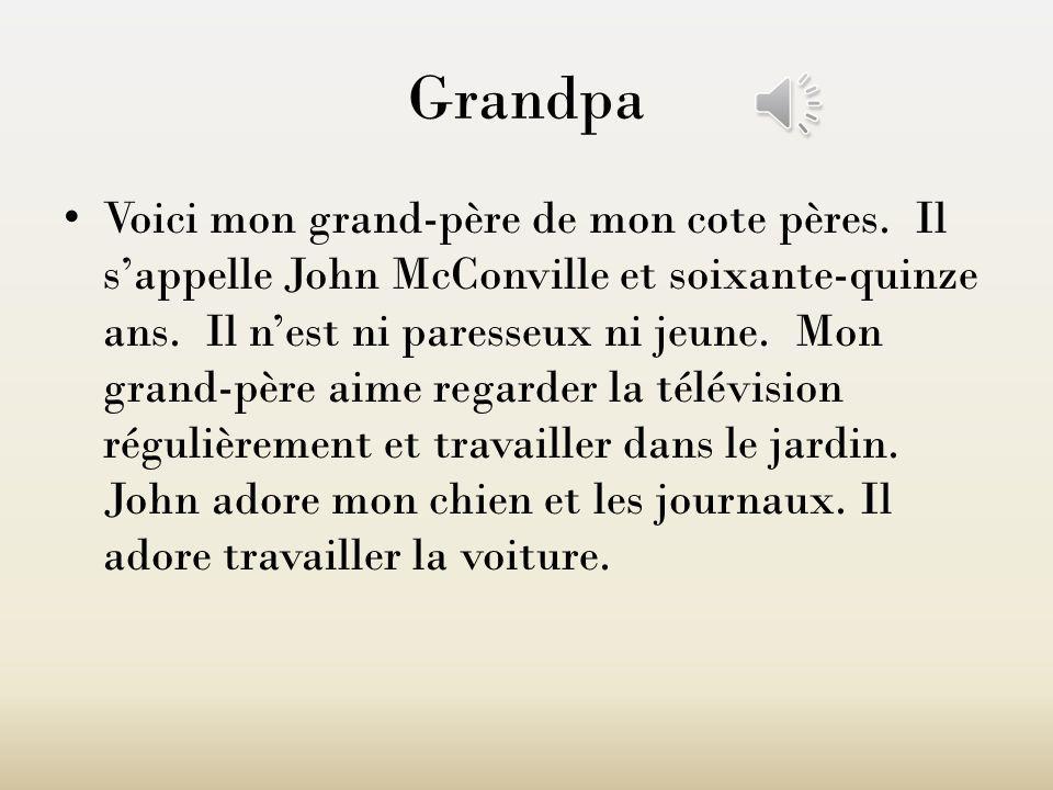 John McConville (Grandpa)