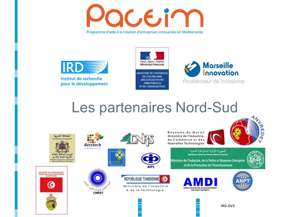 Les partenaires Nord-Sud IRD-DVS