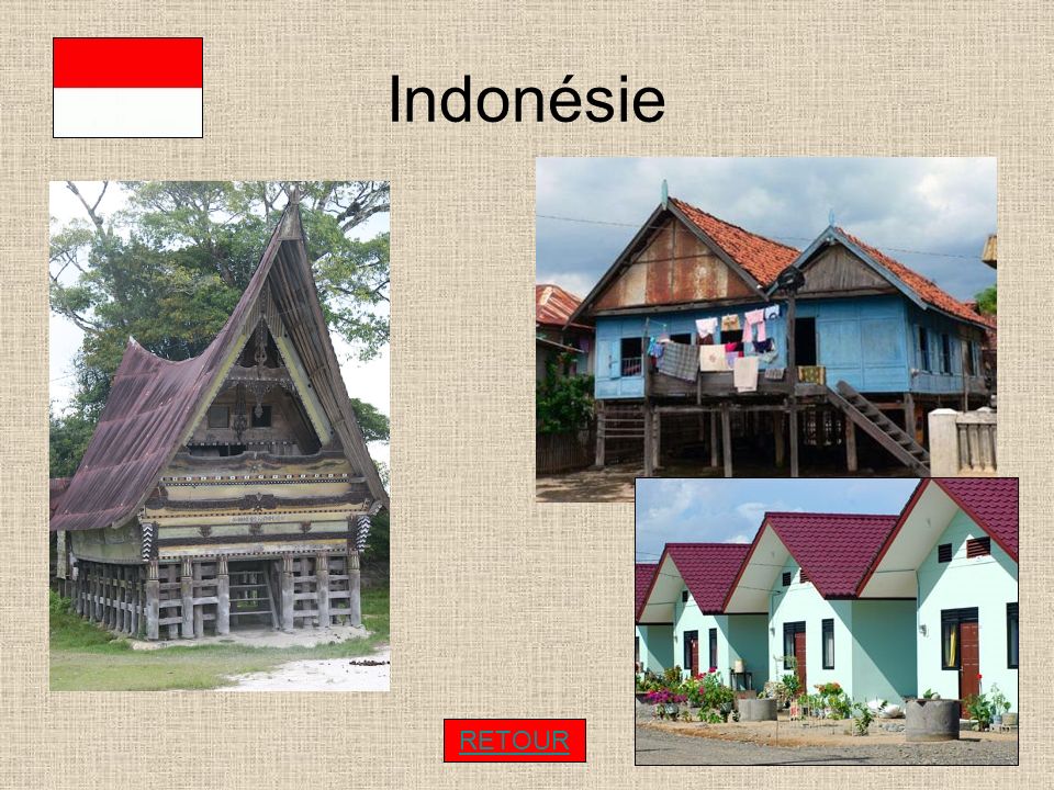 Indonésie RETOUR