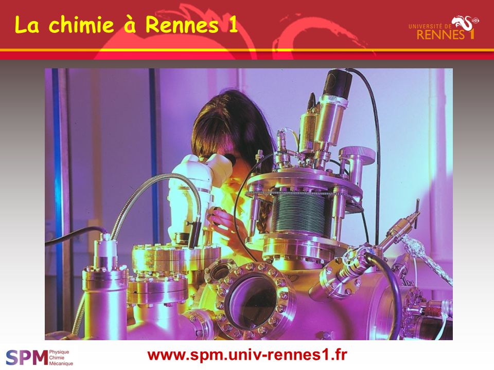 La chimie à Rennes 1