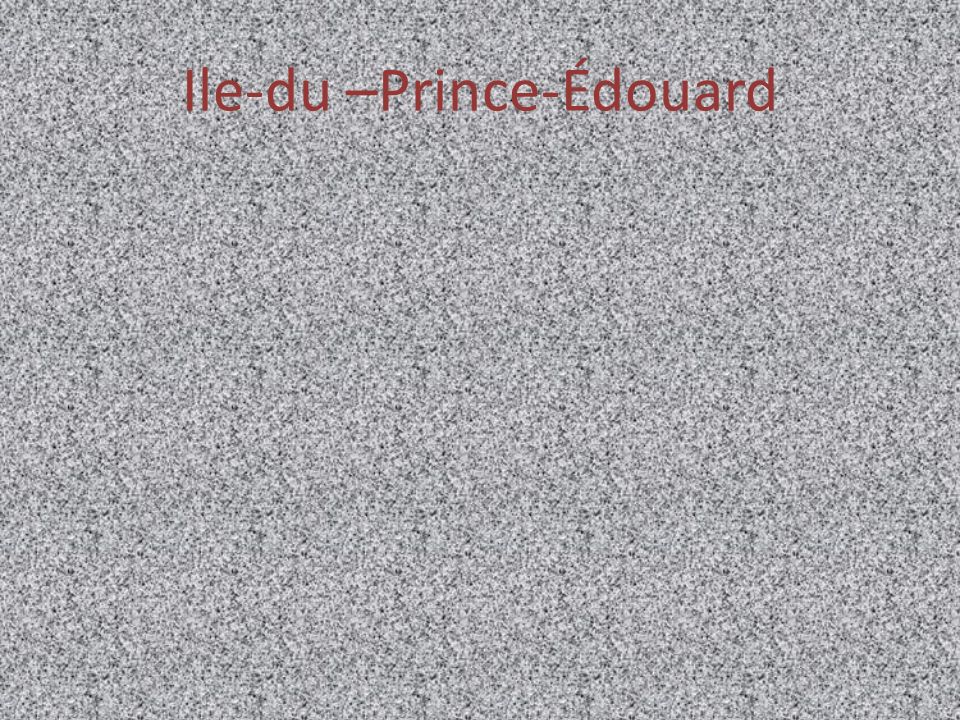 Ile-du –Prince-Édouard