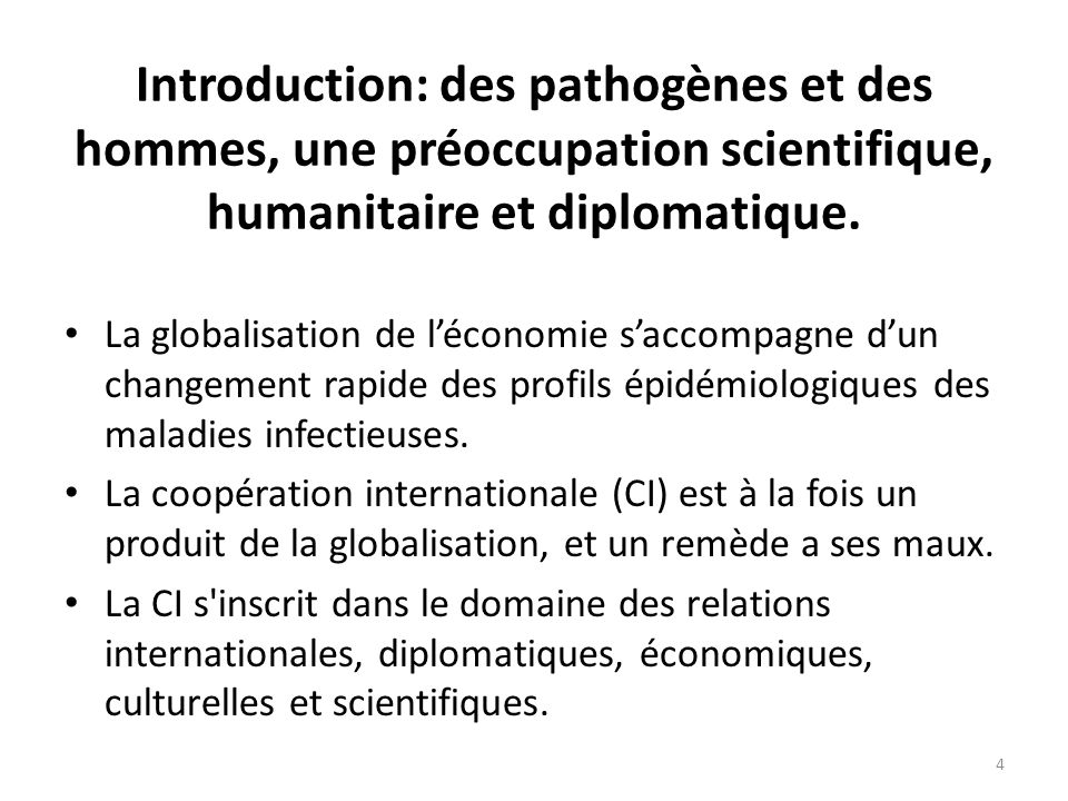 La Coopération Internationale Avec Les Pays En Développement - 