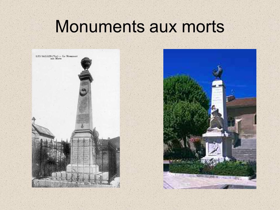 Monuments aux morts