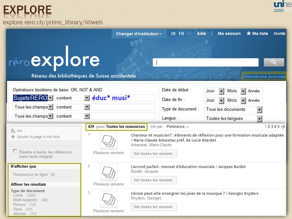 explore.rero.ch/primo_library/libweb éduc* musi*