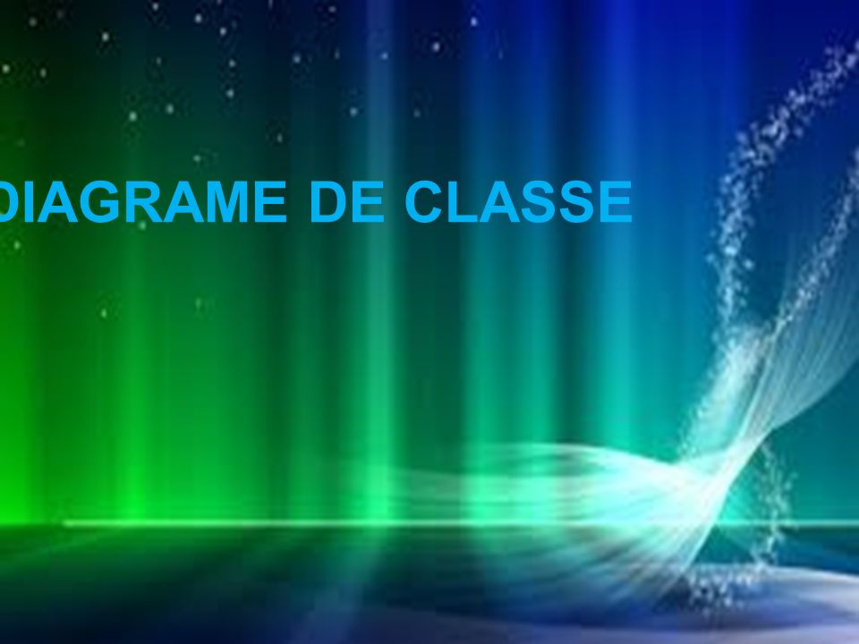 DIAGRAME DE CLASSE