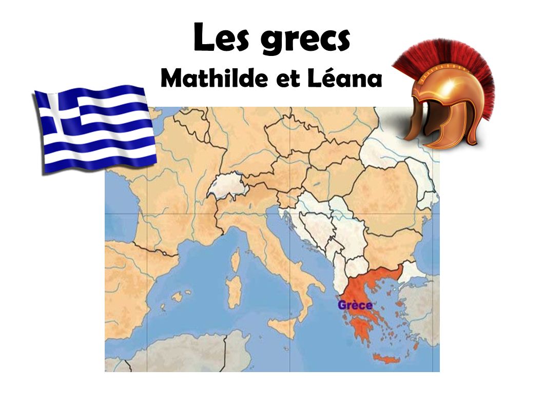 Les grecs Mathilde et Léana