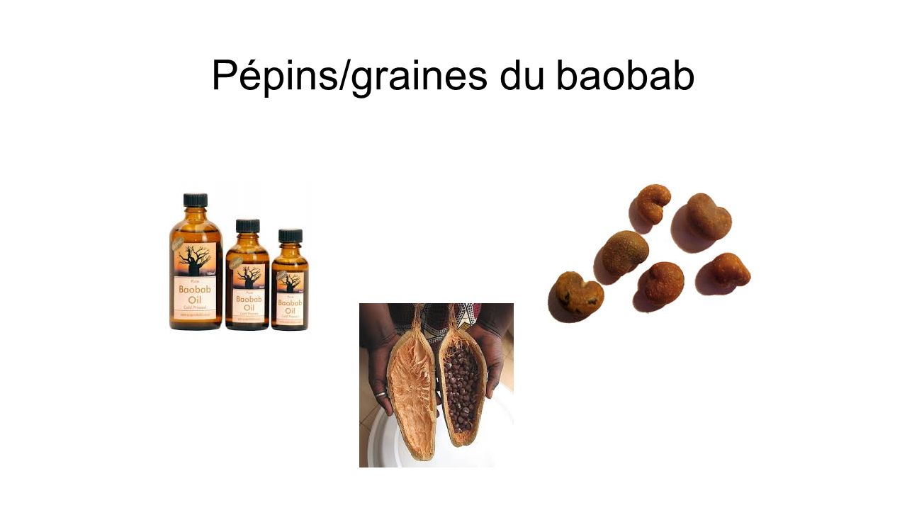 Pépins/graines du baobab