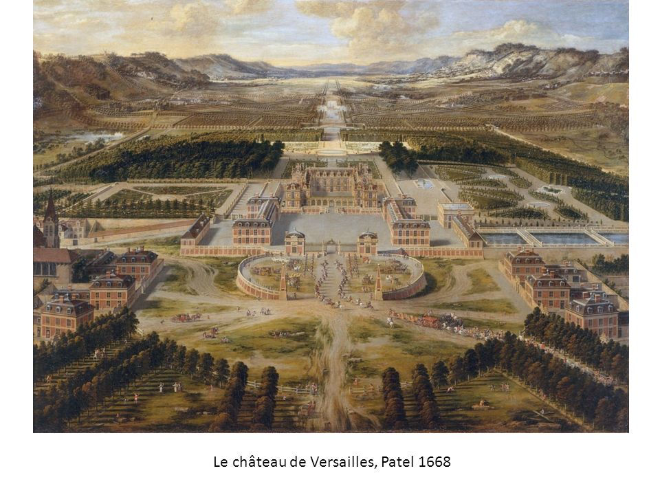Le château de Versailles, Patel 1668