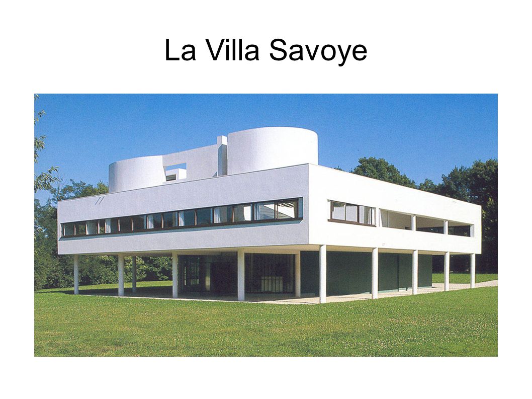 La Villa Savoye