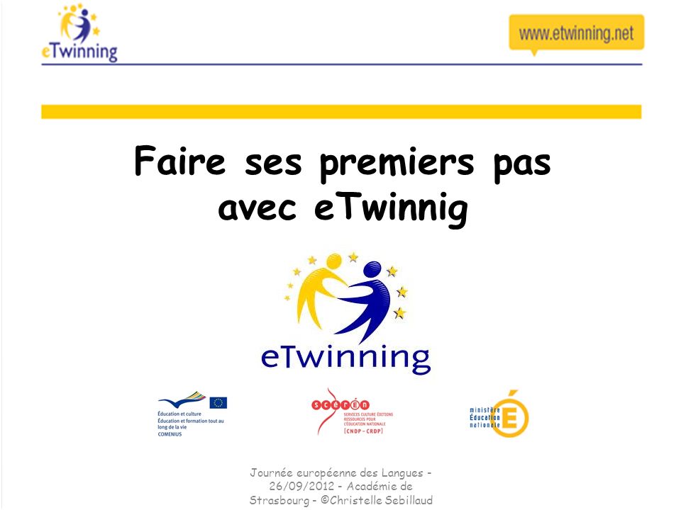 Faire ses premiers pas avec eTwinnig Journée européenne des Langues - 26/09/ Académie de Strasbourg - ©Christelle Sebillaud