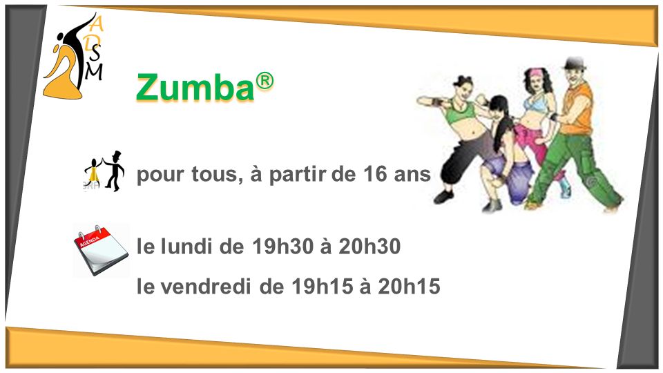 Cours:  Rock SSalsa débutants   Zumba  et Zumba  Kids  Country/Line dance  Danse sportive  Modern Jazz RRock débutants