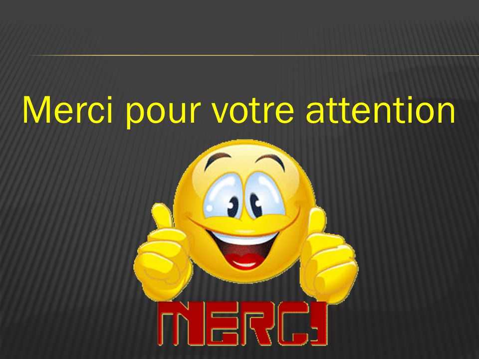 Merci Pour Votre Attention Anime Dans Un Powerpoint