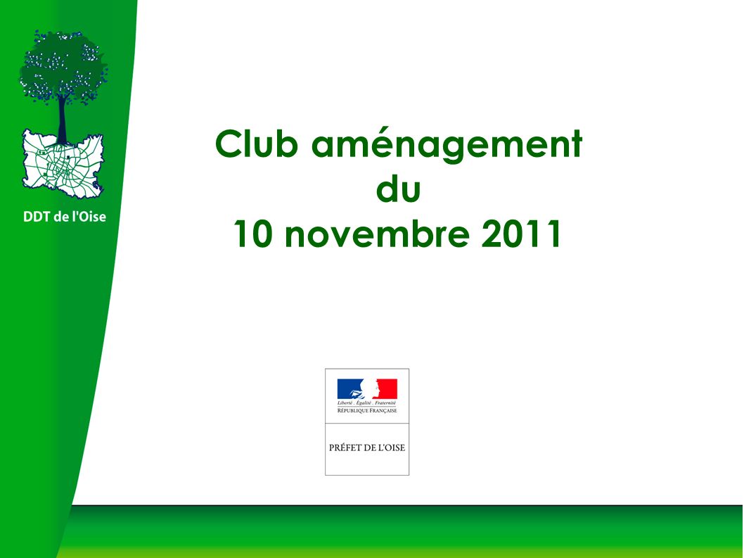 Club aménagement du 10 novembre 2011