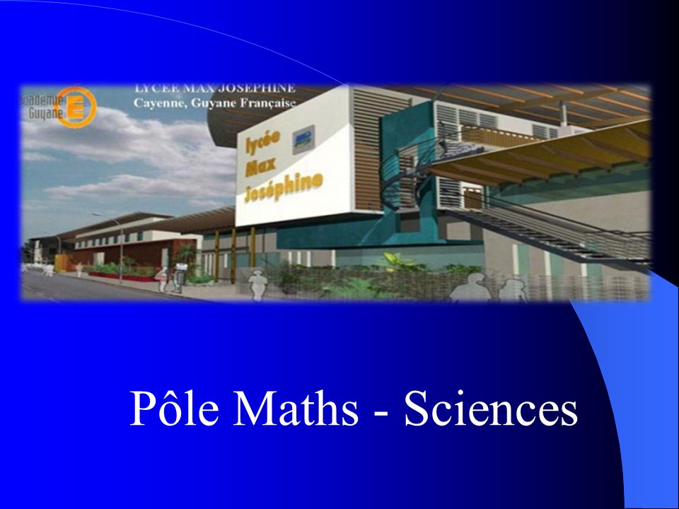 Pôle Maths - Sciences