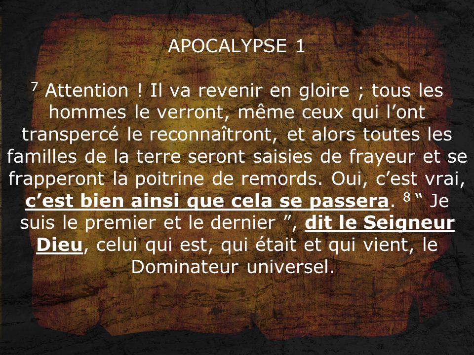 ATTENTION ! JÉSUS REVIENT ! Apocalypse WALTER MARTIN Basée pour l'essentiel sur les livres de Daniel et de l'Apocalypse, la théologie du « Mouvement. - ppt télécharger