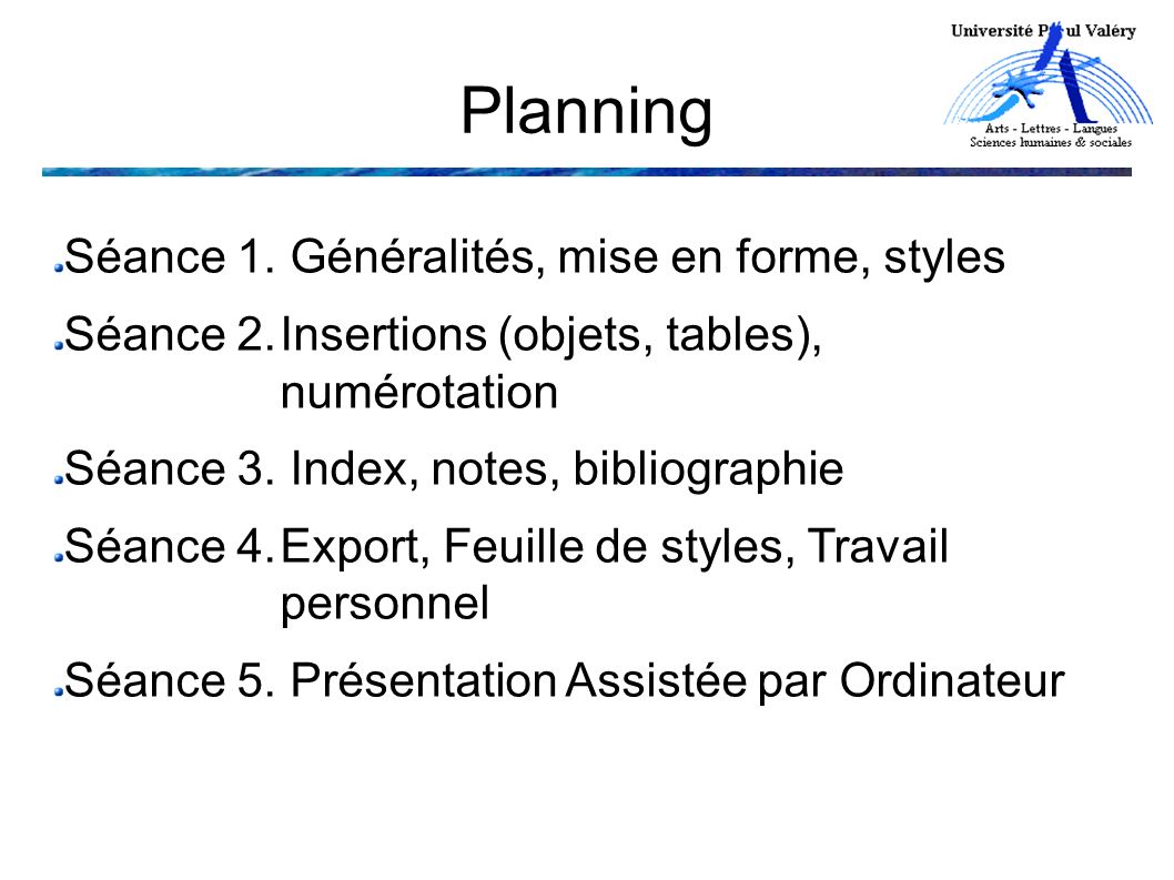 Planning Séance 1.