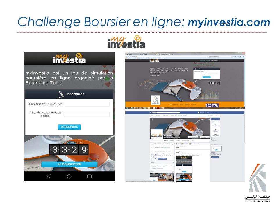 Challenge Boursier en ligne: myinvestia.com