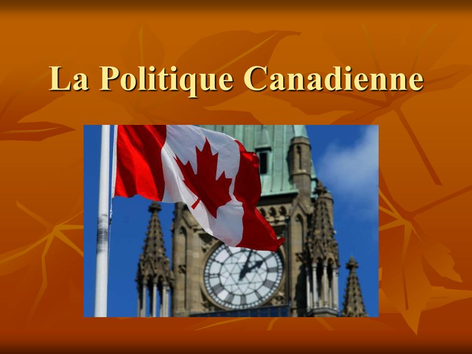 La Politique Canadienne