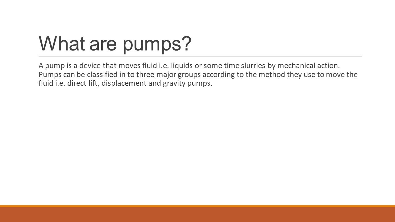 what is pump