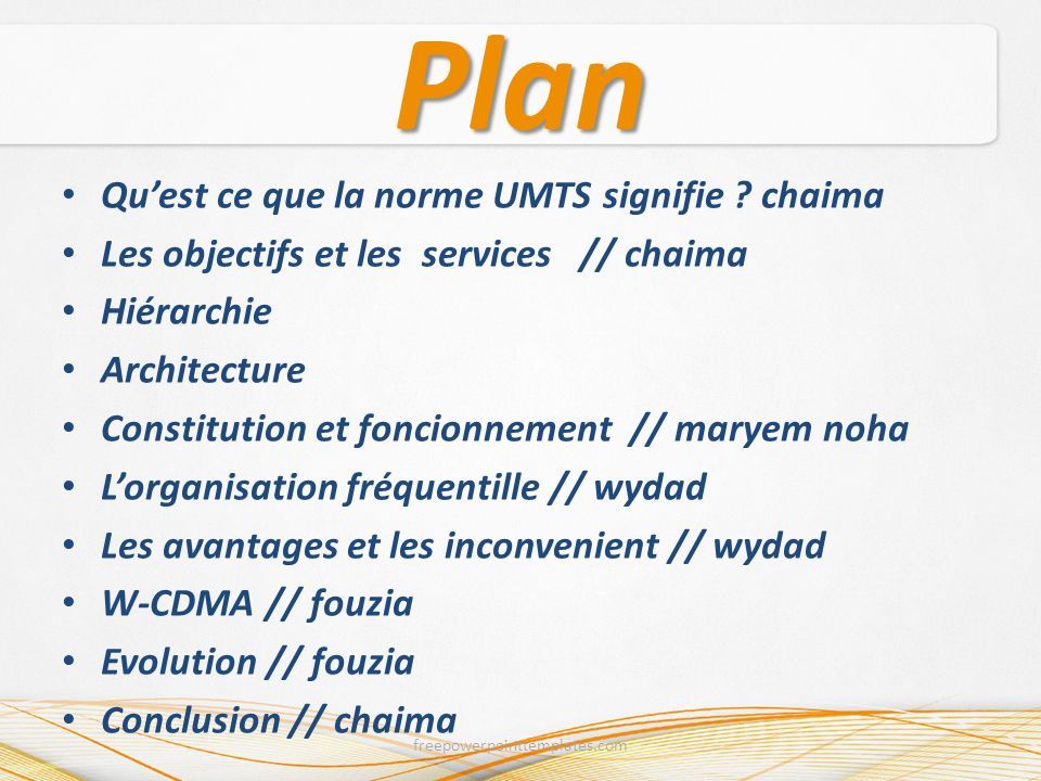 Plan Qu’est ce que la norme UMTS signifie .