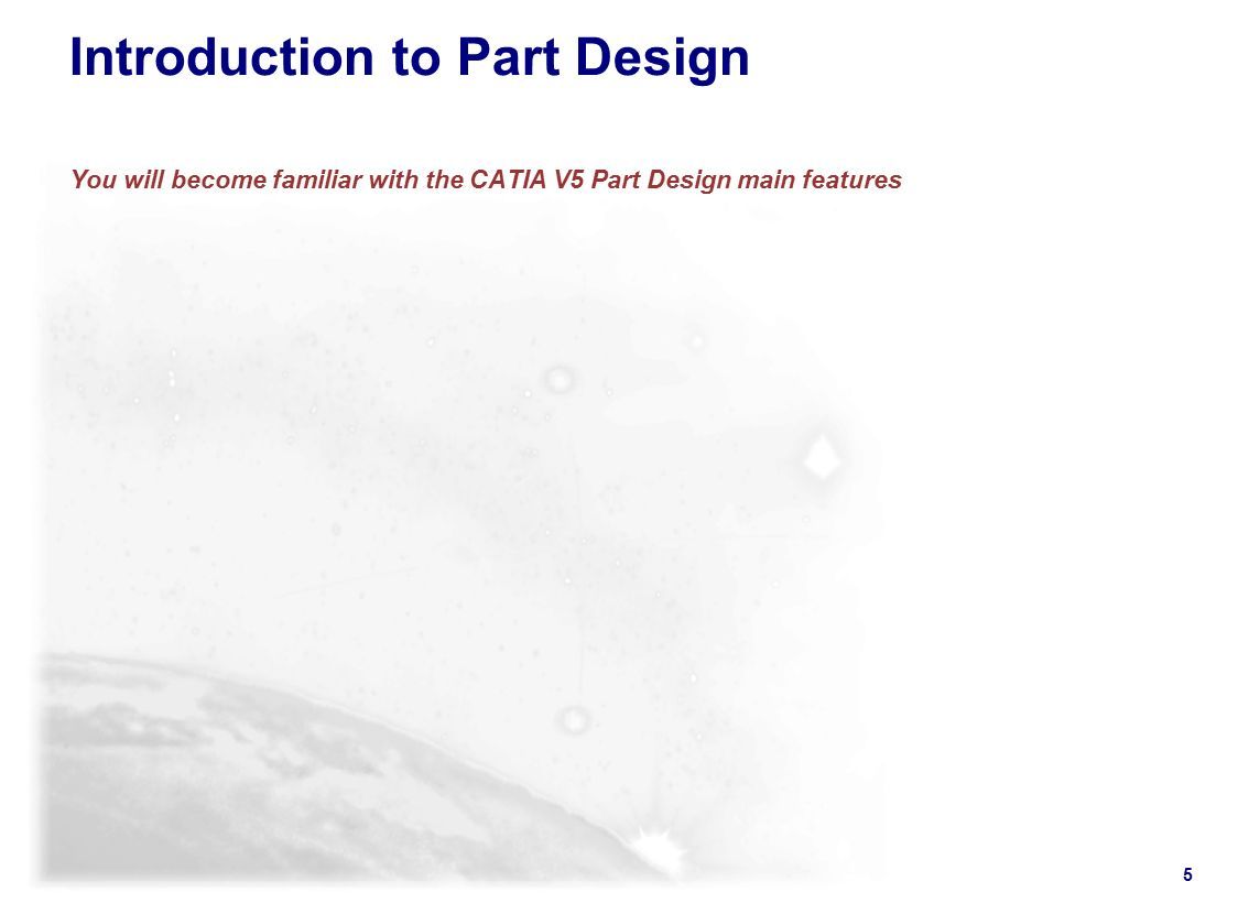 catia v5 design fundamentals