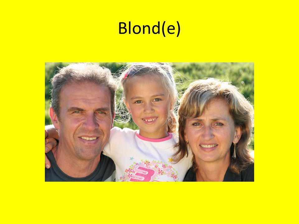 Blond(e)