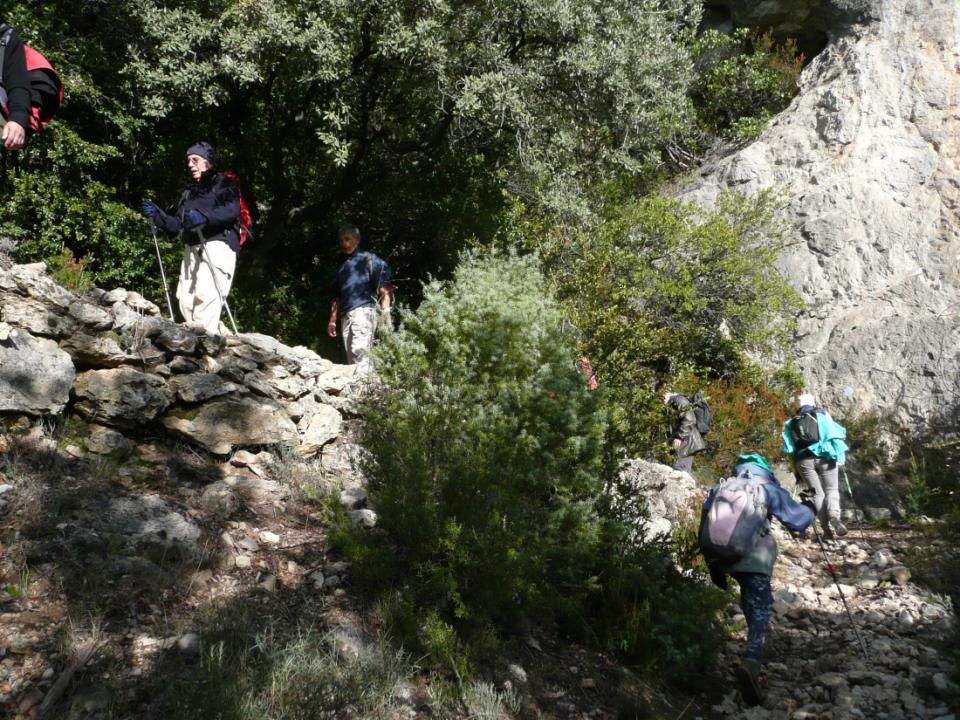 On grimpe vers le Col de la Blande pour atteindre le Roc de la Vigne