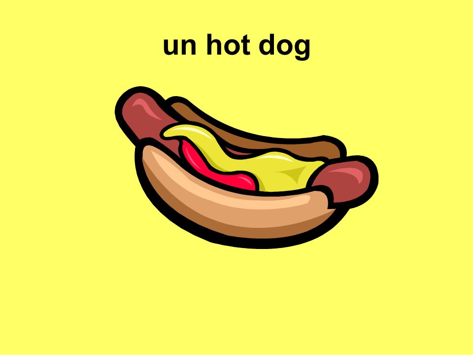 un hot dog