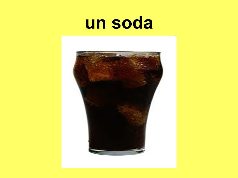 un soda