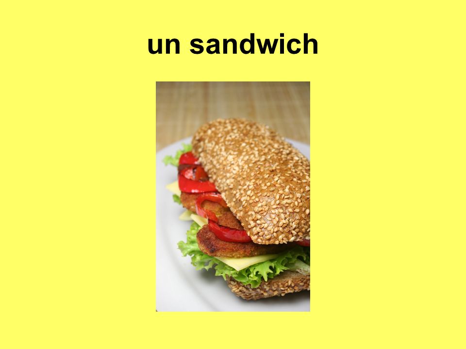 un sandwich