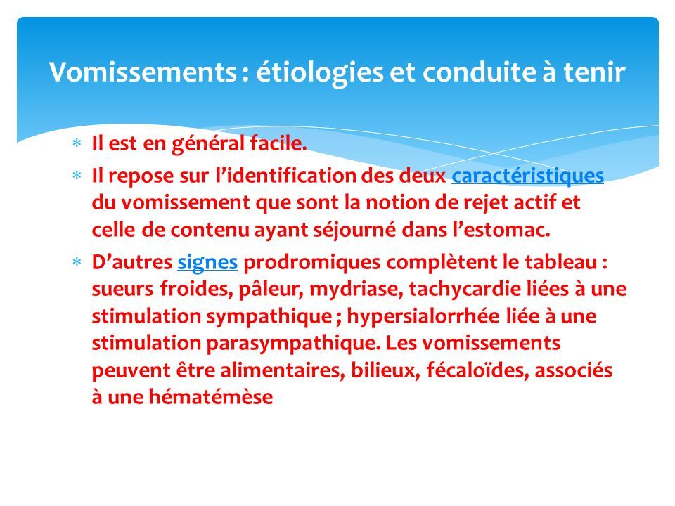 Vomissements Etiologies Et Conduite A Tenir Plan Resume Introduction Definitions Et Diagnostic Positif Etiologies Vomissements De Causes Evidentes Ppt Telecharger