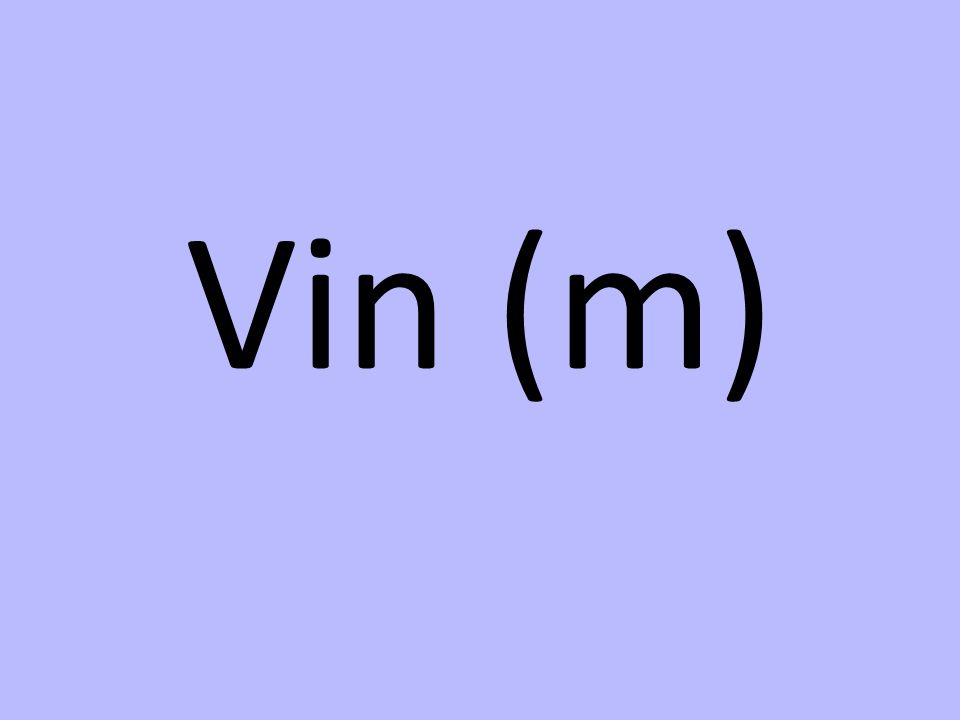 Vin (m)